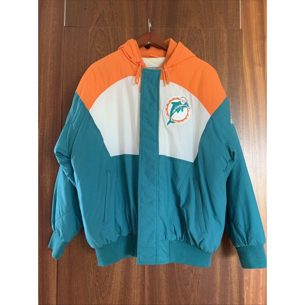 Vintage Miami Dolphins Jacket Apex One Pro Line NFL Jacket